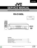 JVC RXE-100-SL-Service-Manual